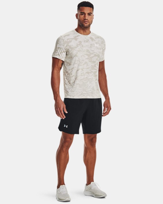 Men's UA Speed Stride Printed T-Shirt, White, pdpMainDesktop image number 2
